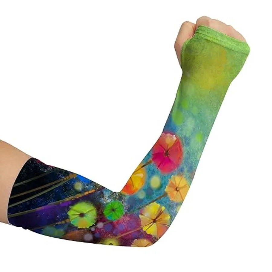 Gardening Sleeves for Women Farm Sun Protection Thorn Proof Cooling Arm Sleeves to Cover Arms for Garden Sports