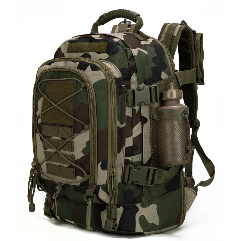 LQARMY Military Tactical Backpack Molle Assault Rucksack for Outdoor Hiking