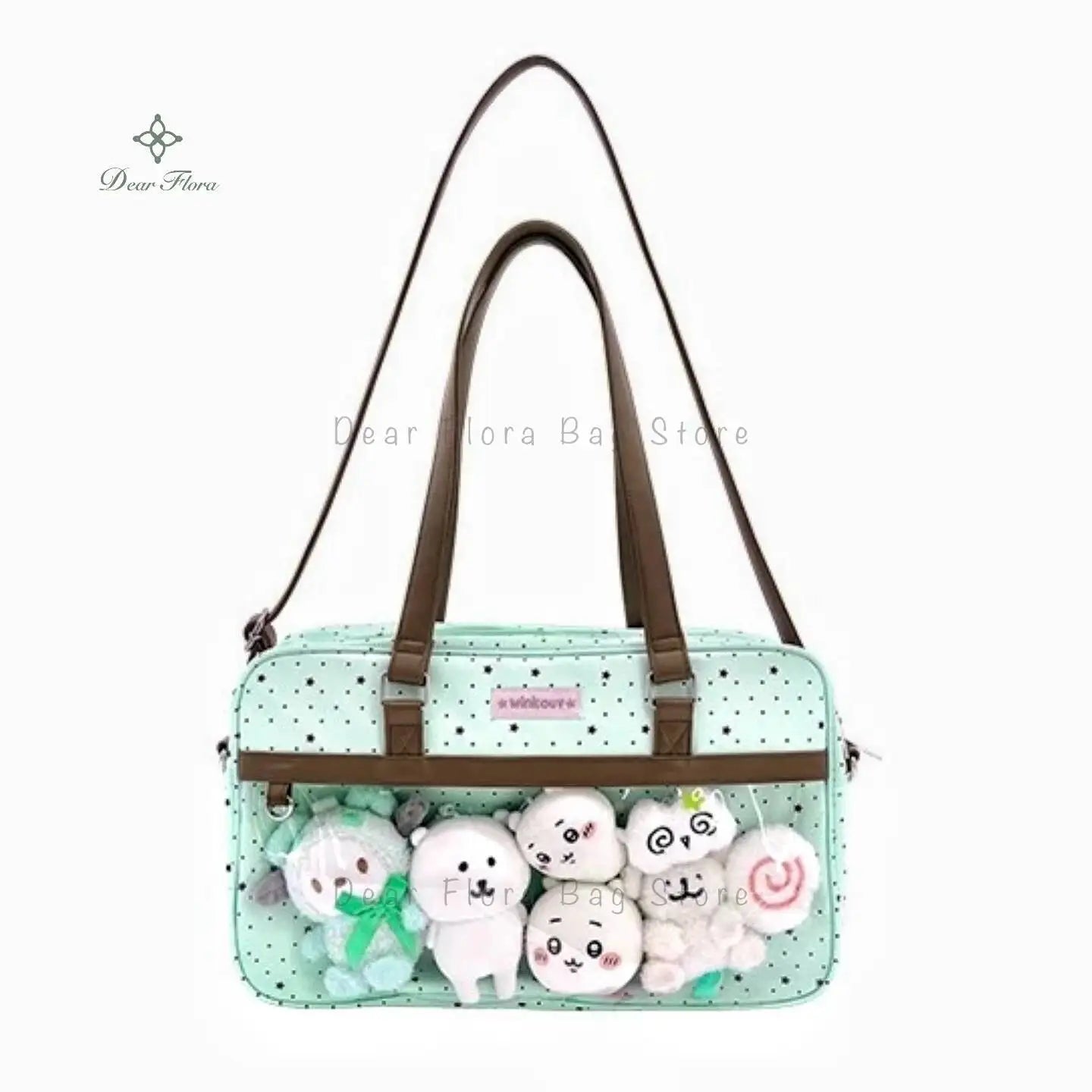 Ita Bag Lace Large Capacity Transparent Shoulder Bag Lolita Fashion
