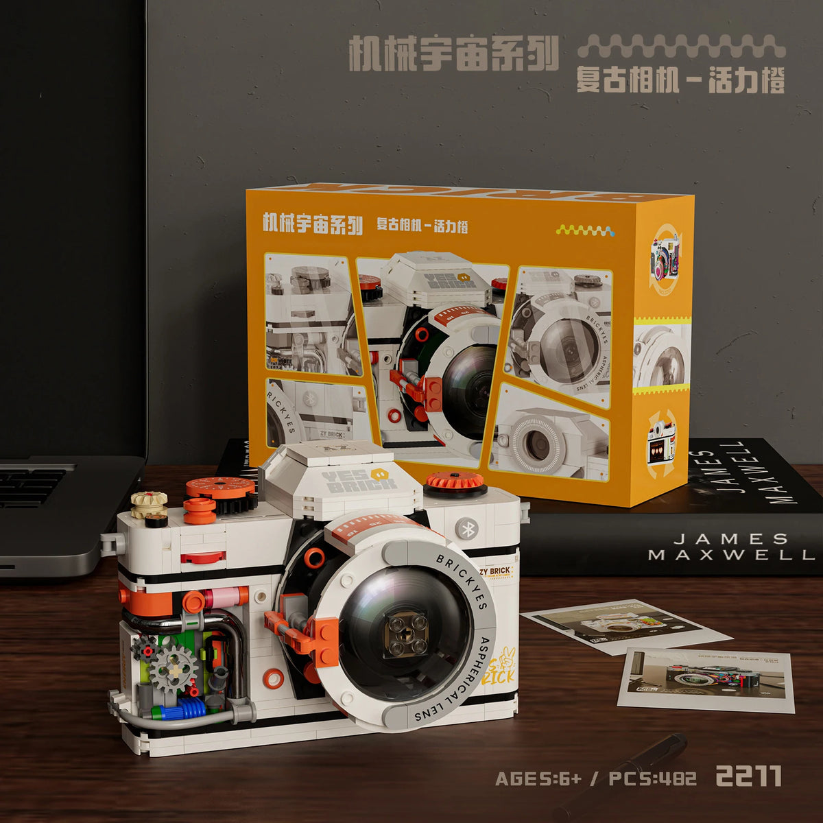 Camera Micro Building Block Constructor Set Cameras Assembly Bricks Home Decoration Toy for Children 6 To 12 Year Girl Sets Gift