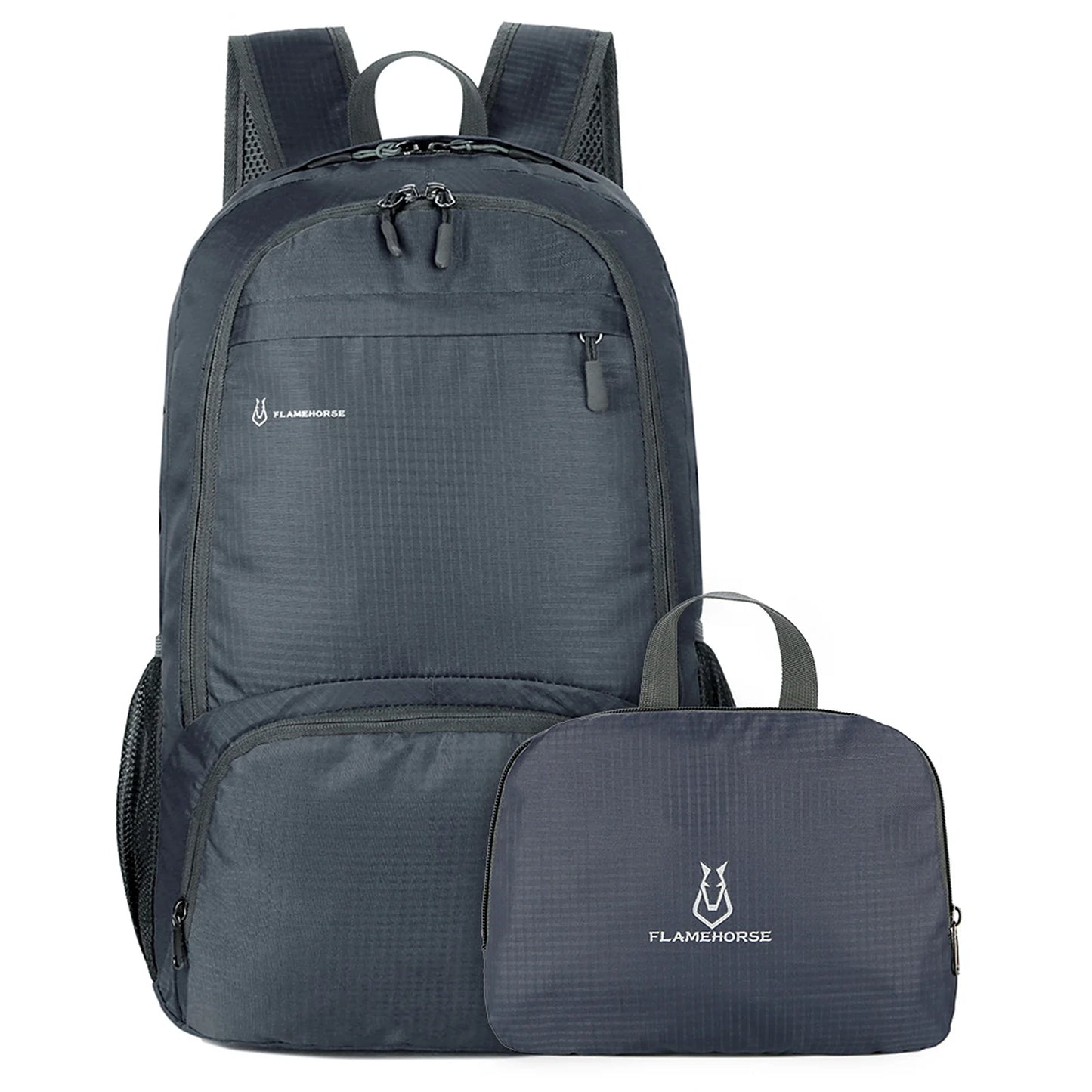 Lightweight Foldable Packable Nylon Backpack For Outdoor Travel And Hiking