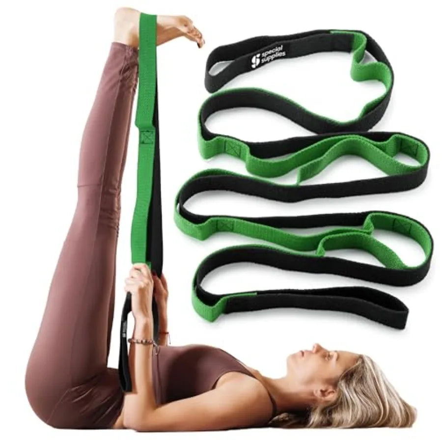 Yoga Strap for Stretching and Flexibility Training Physical Therapy