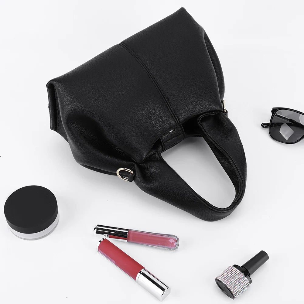 APWIKOGER Soft Cloud Dumpling Clutch Purse With Removable Crossbody Strap