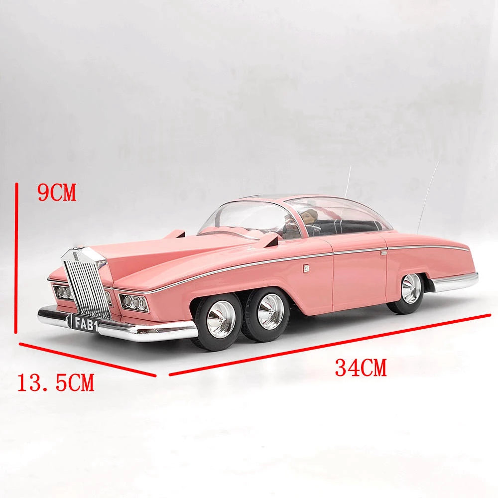 Lady Penelope's Thunderbirds FAB1 Resin Model Car Collectible Decoration