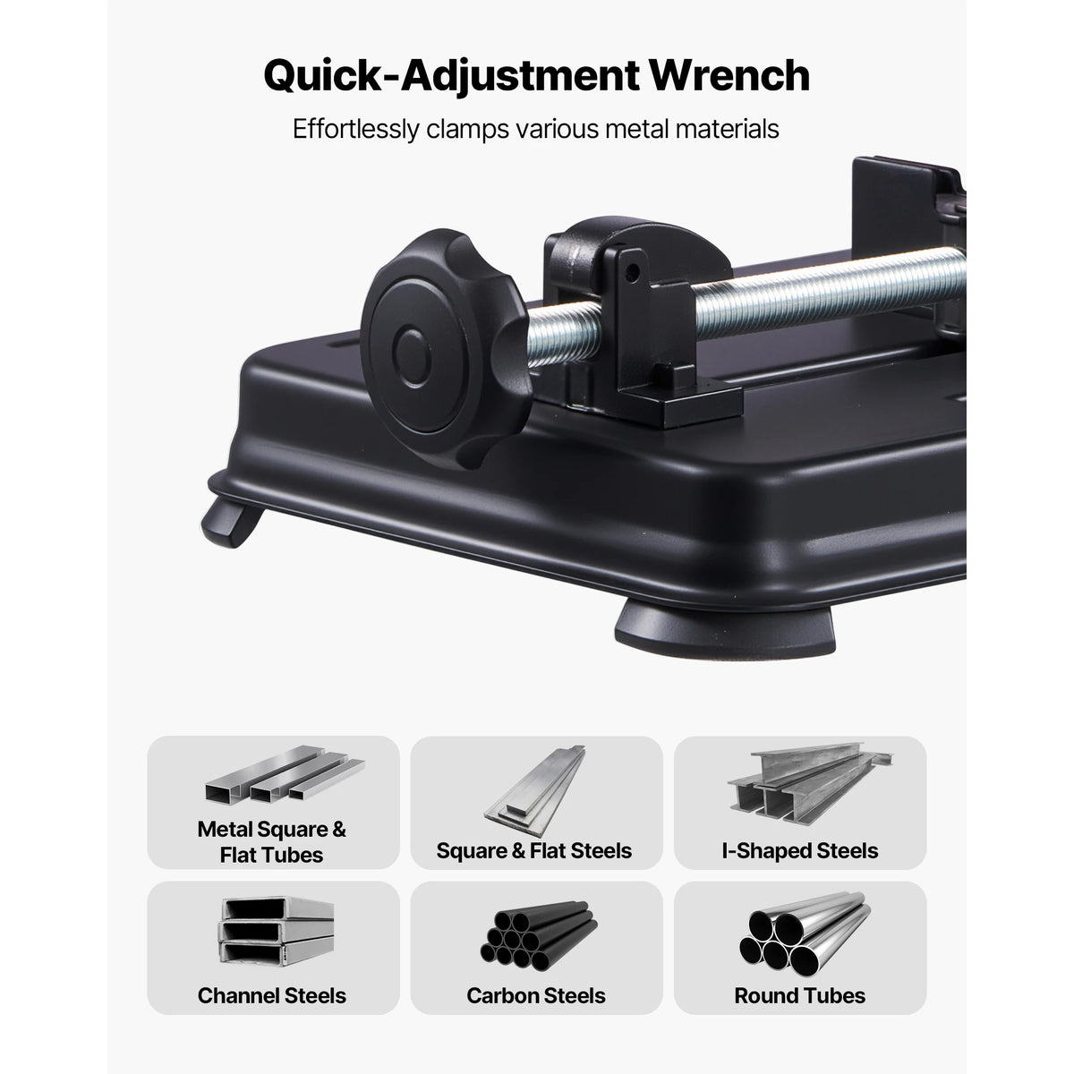 SucceBuy 1200W Metal Chop Saw With Stainless Steel Cold Cut Blade