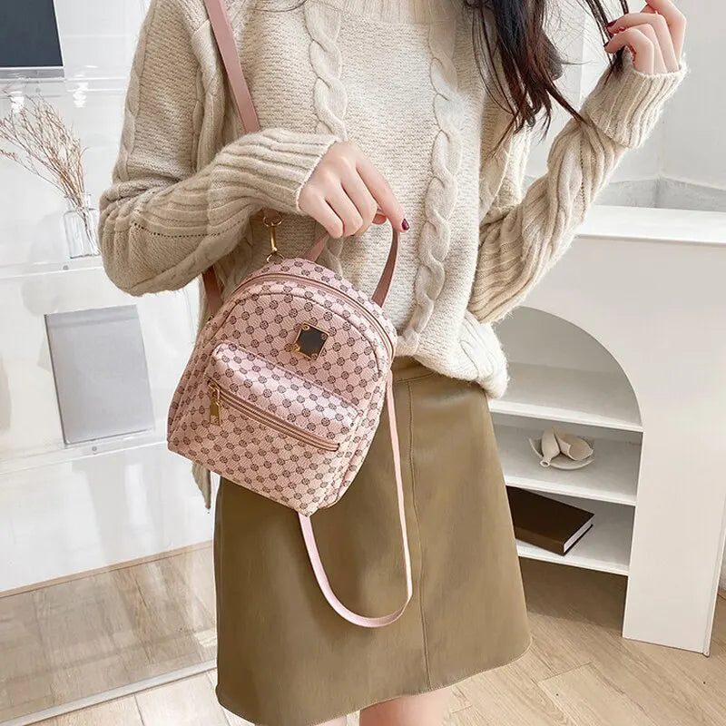 Classic Women Backpack For School And Daily Use Fashion Bag
