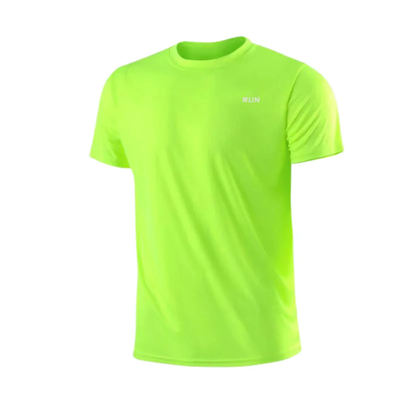 GenDaway Mens Quick Dry Short Sleeve Gym T Shirt Top