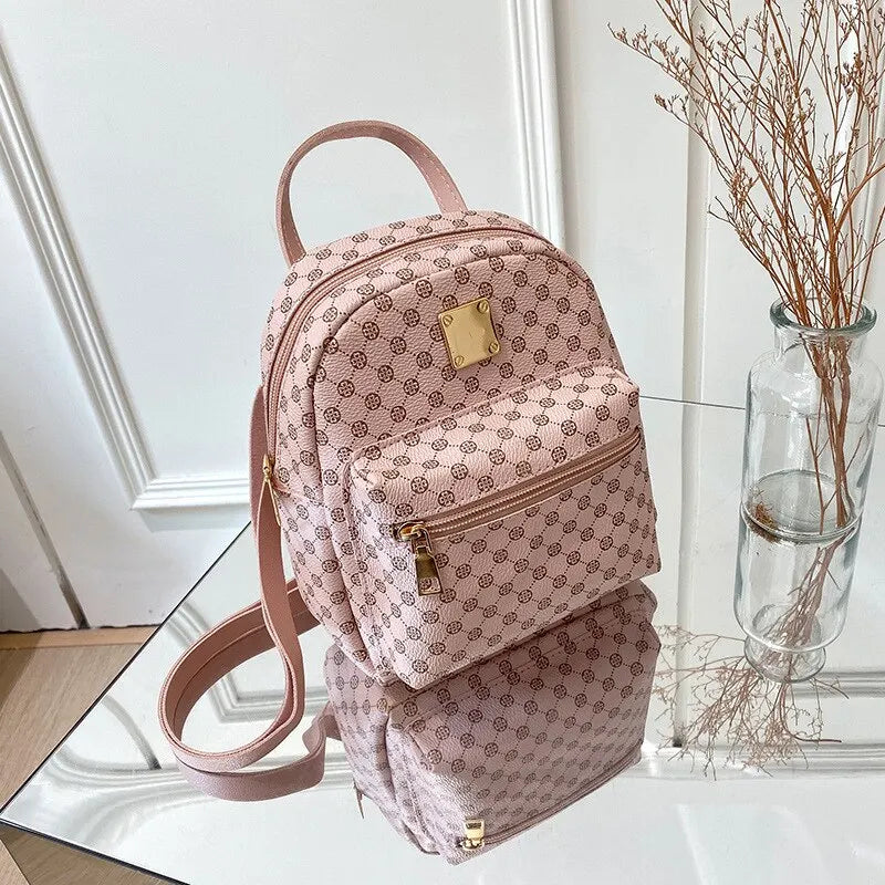 Classic Women Backpack For School And Daily Use Fashion Bag