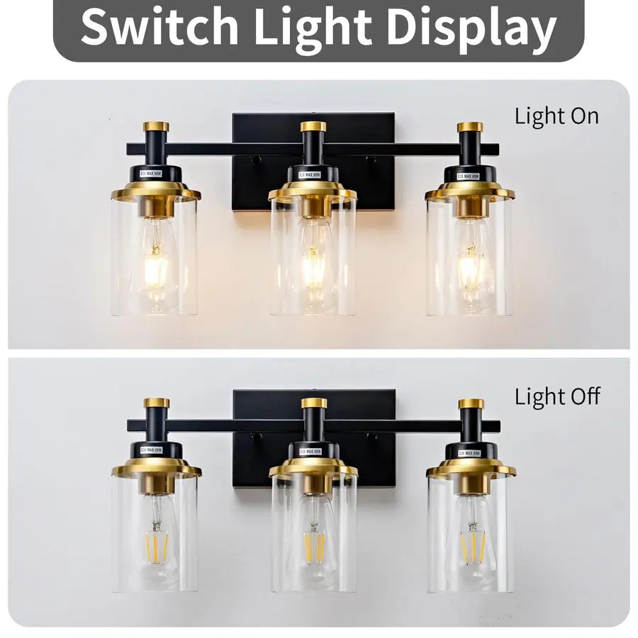 Bathroom Vanity Light Fixture Over Mirror Modern Wall Sconce