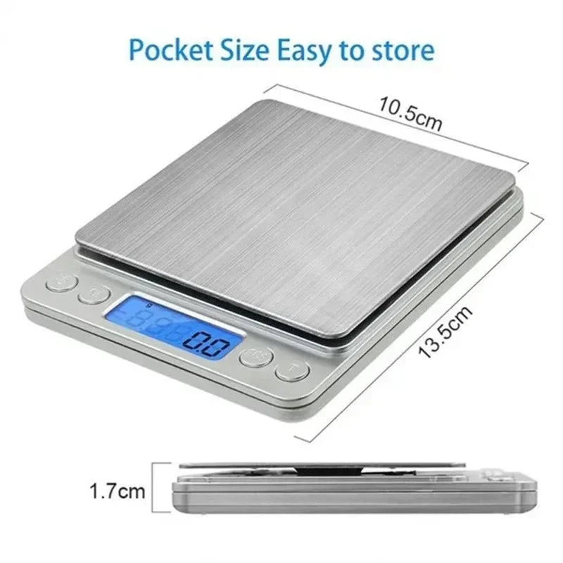 Digital Kitchen Scale With Led Display Pocket Jewelry Scale