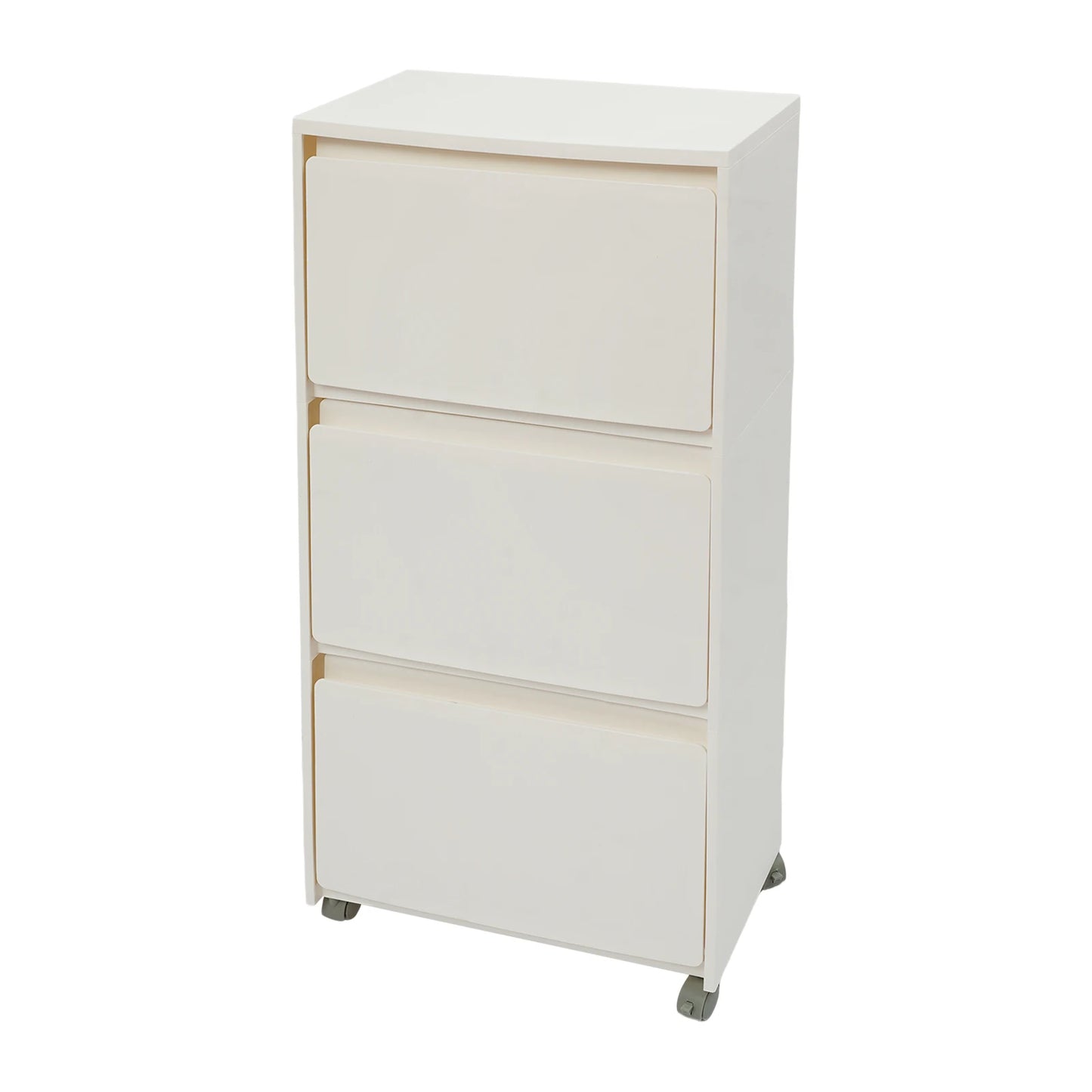 Bymaocar 3 Tier Bathroom Storage Shelf With Wheels