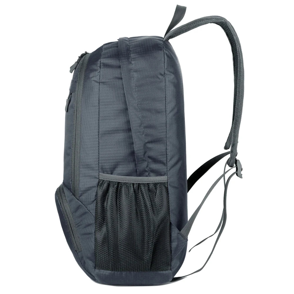 Lightweight Foldable Packable Nylon Backpack For Outdoor Travel And Hiking