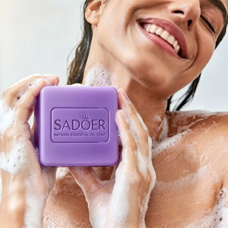 6PCS 4-In-1 Handmade Soap, Face & Body Cleansing, Gentle Cleansing, Moisturizing Care, Making Skin More Hydrated, Delicate And Smooth, Suitable For Daily Face Washing And Full-Body Bathing, Includes: Mint, Sea Salt, Jasmine,