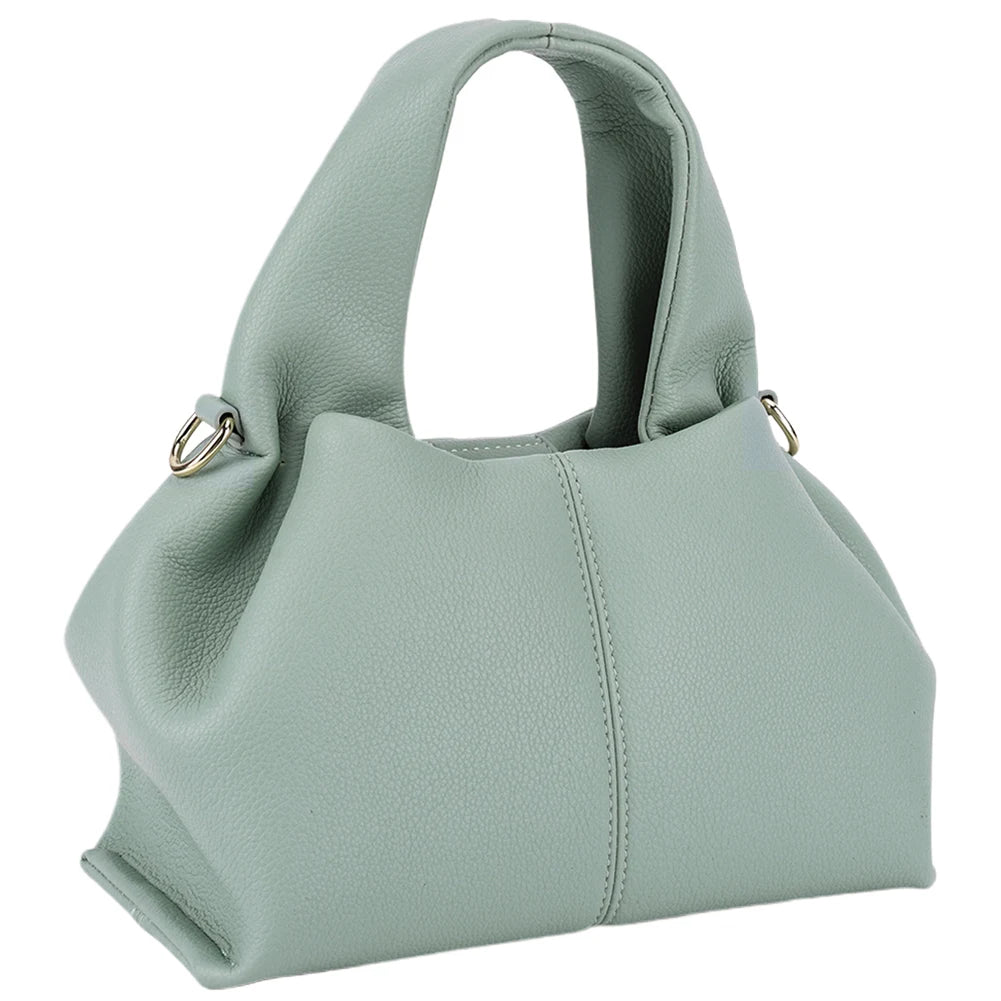 APWIKOGER Soft Cloud Dumpling Clutch Purse With Removable Crossbody Strap
