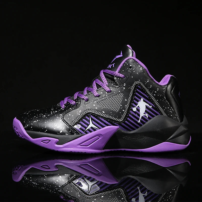 Kids Brand Basketball Shoes Children Casual Shoes Outdoor Boys Basketball Sneakers Breathable Comfortable New Children Sport Shoes Girls Gym Shoes
