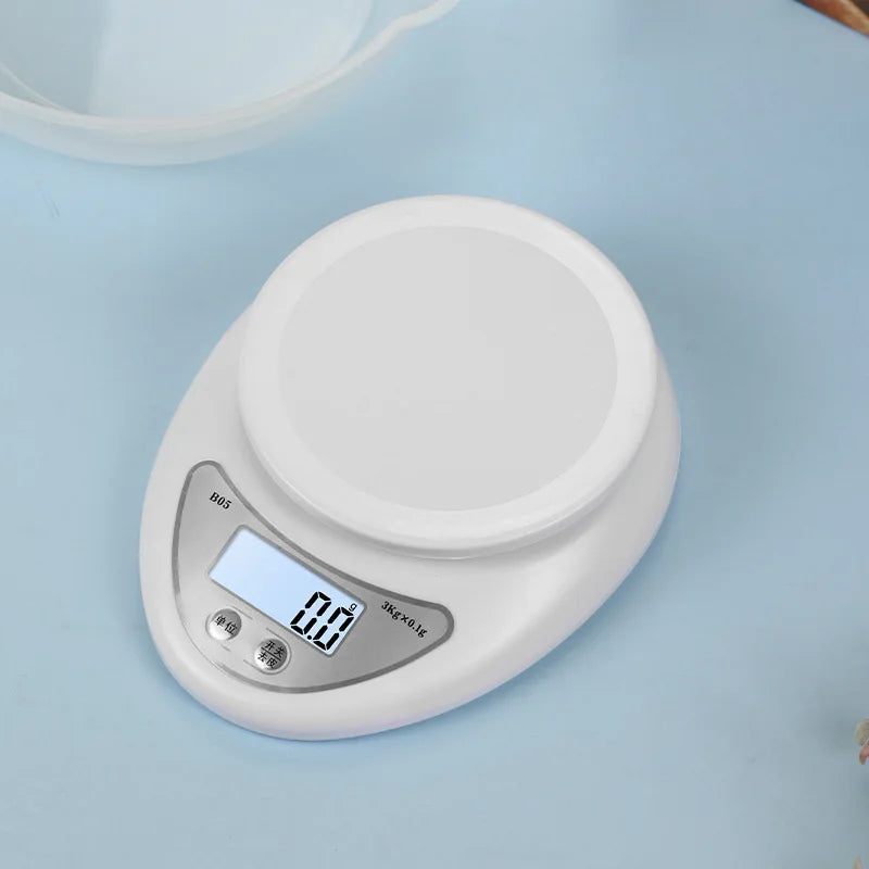 5kg/1g Electronic Scales Portable Digital LED Display Food Balance Measuring Weight Scale Kitchen Baking Scale Kitchen Tools