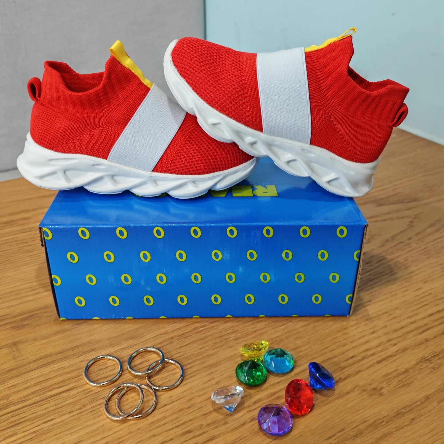 Sonic Shoes For Boys Kids Sonic Zapatillas Sonic Red Sonic Shoes For Kids Boys Girls Cartoon Anime Sonic Games Shoes