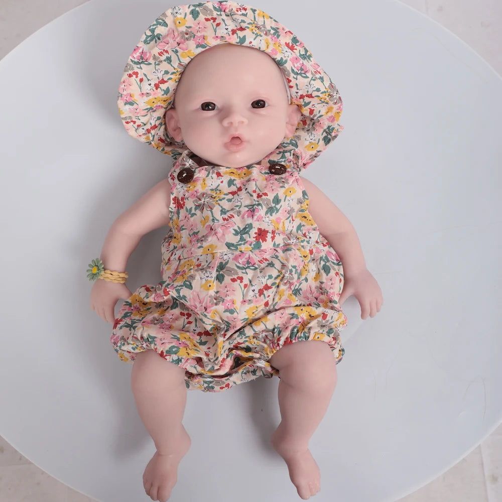 EUR Clearance Only 20 Stock 3kg Girl 100% Full Body Silicone Reborn Baby Doll Realistic Soft Baby Toys for Children Dolls Gift