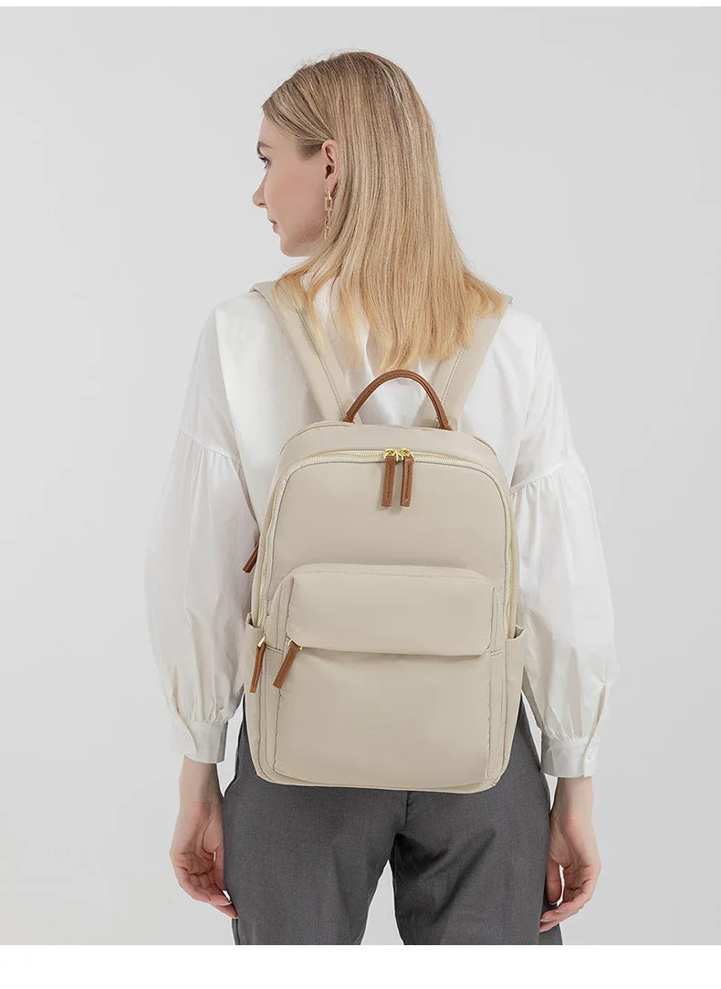 Unisex Large Capacity Laptop Backpack With Multiple Compartments