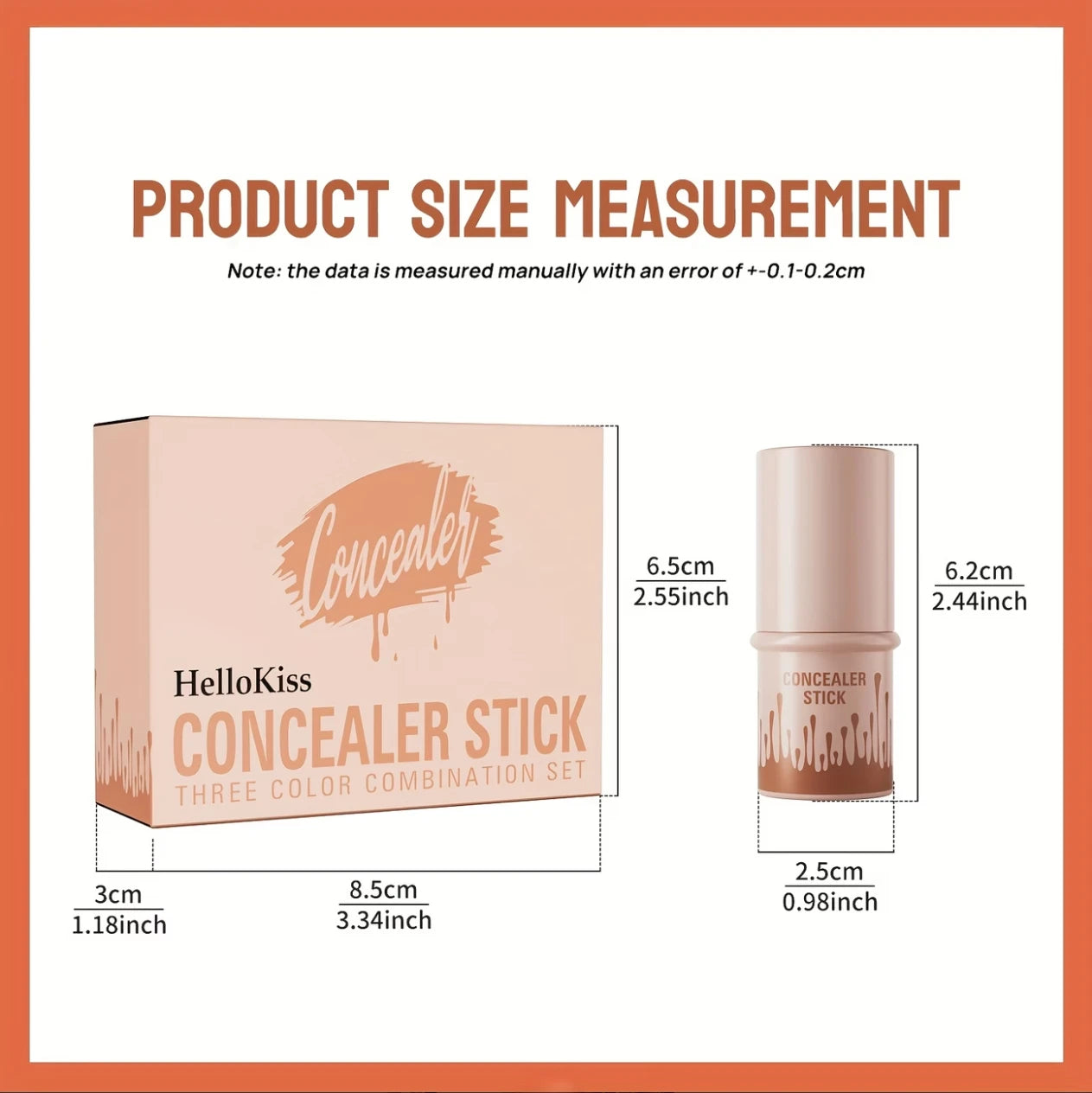 3-piece contour stick set, including blush stick, highlighter stick, bronzer stick, and eyeliner, refreshing and non-greasy, wat