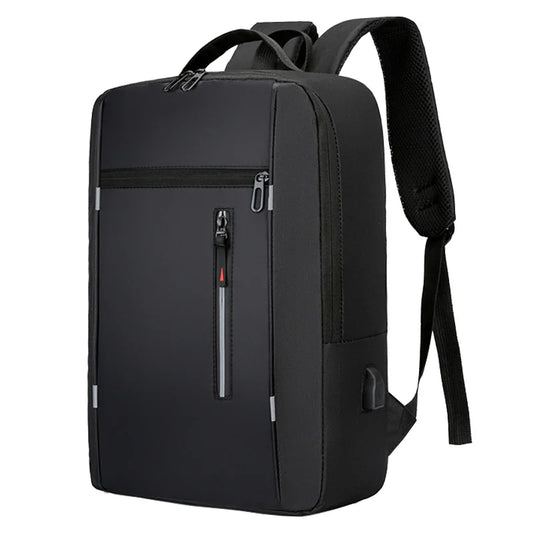 Waterproof Laptop Backpack USB Charging Unisex Large Capacity Daypack