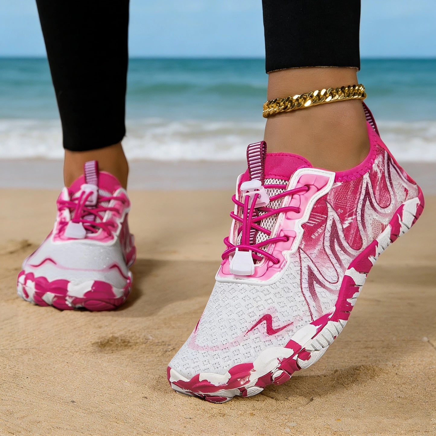 Non Slip Barefoot Water Shoes Quick Dry Swim Sneakers
