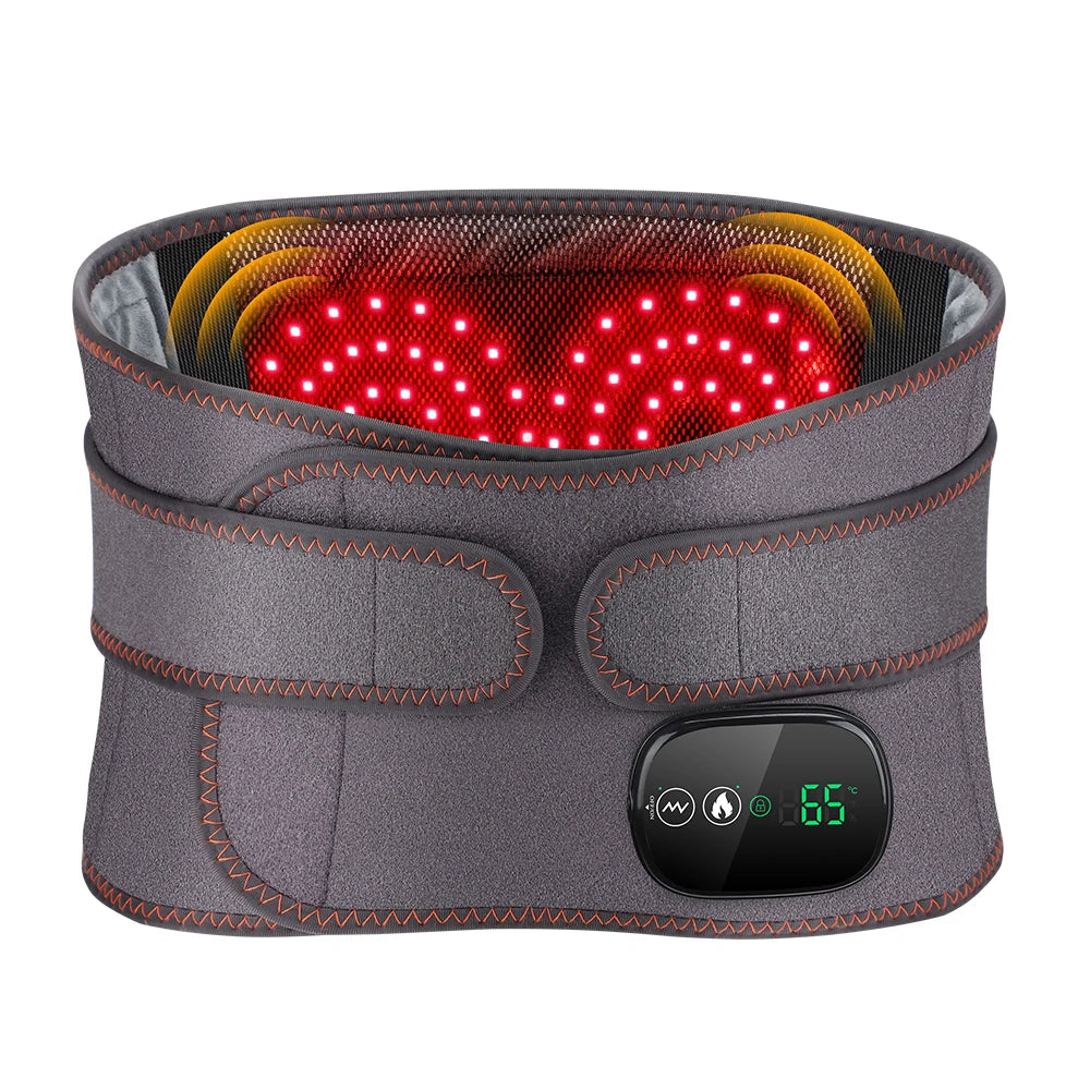 Hailicare Electric Heating Waist Massager Belt With Vibration
