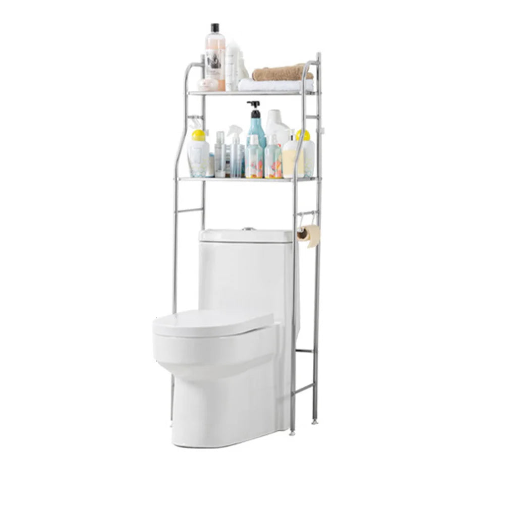 Studyset Over Toilet Storage Shelf Two Tier Bathroom Organizer