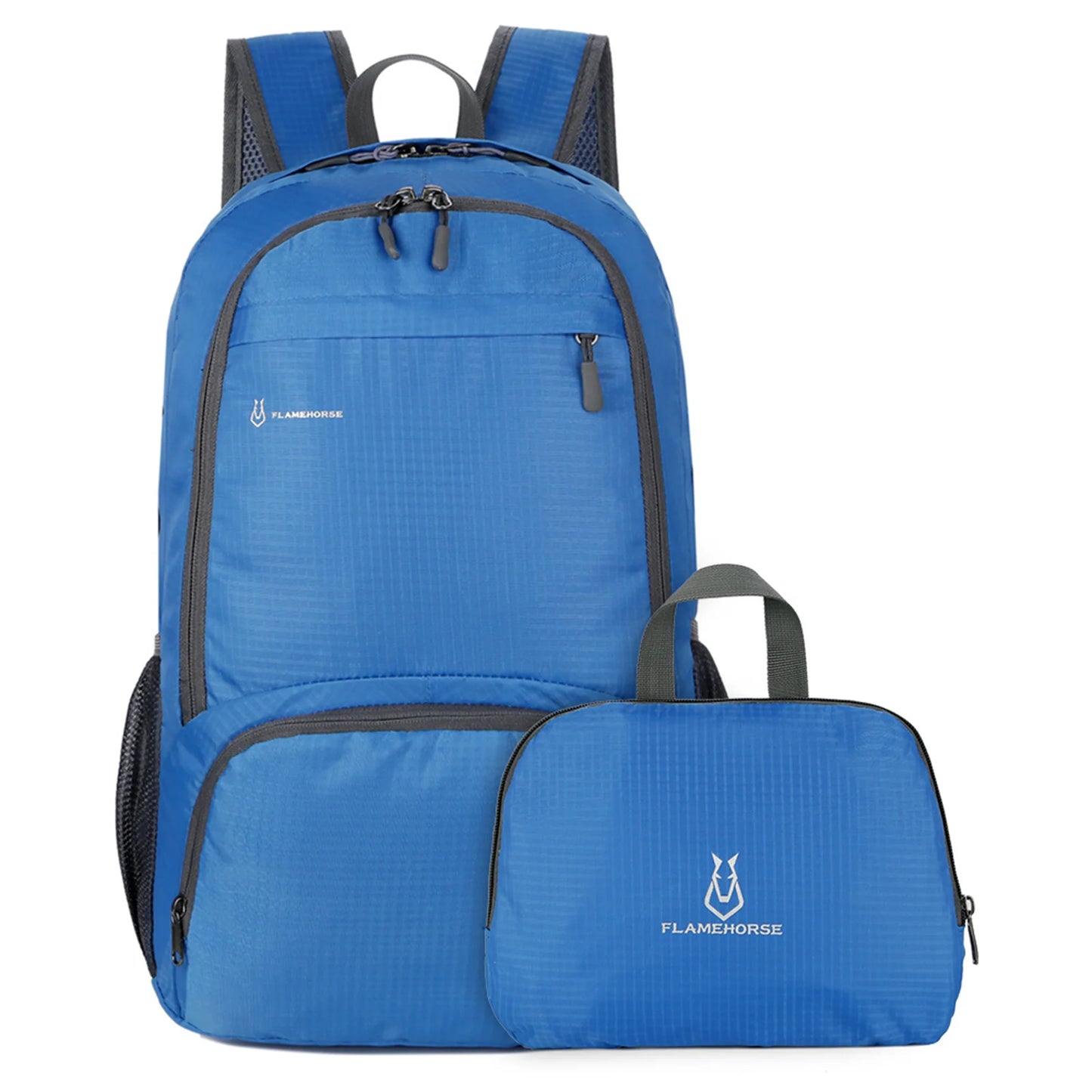 Lightweight Foldable Packable Nylon Backpack For Outdoor Travel And Hiking