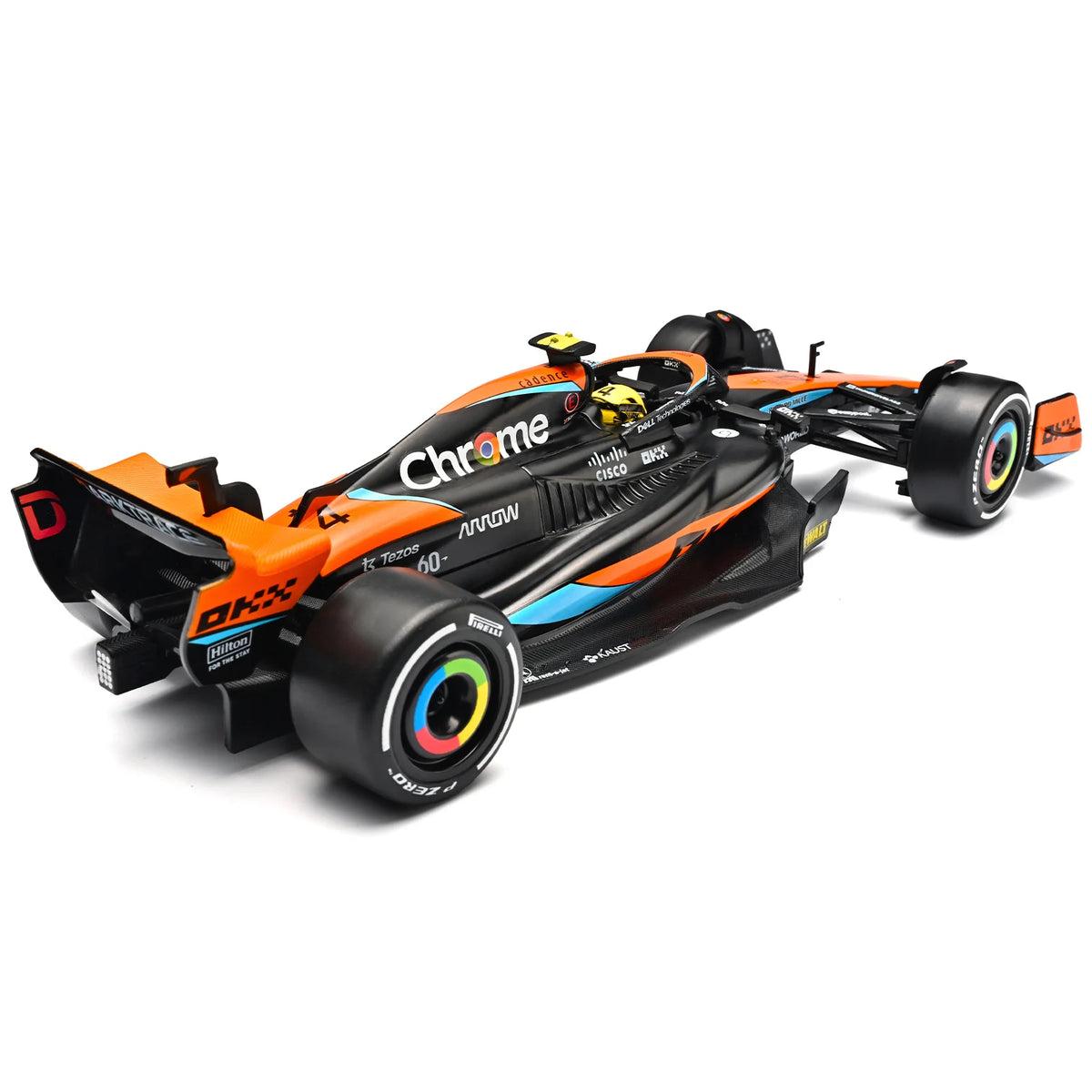 McLaren MCL60 Diecast Racing Car Model with Display Base