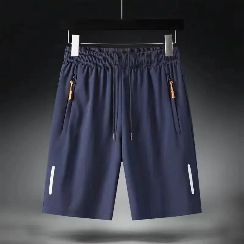 Summer Ice Silk Quick Dry Women Fitness Running Shorts