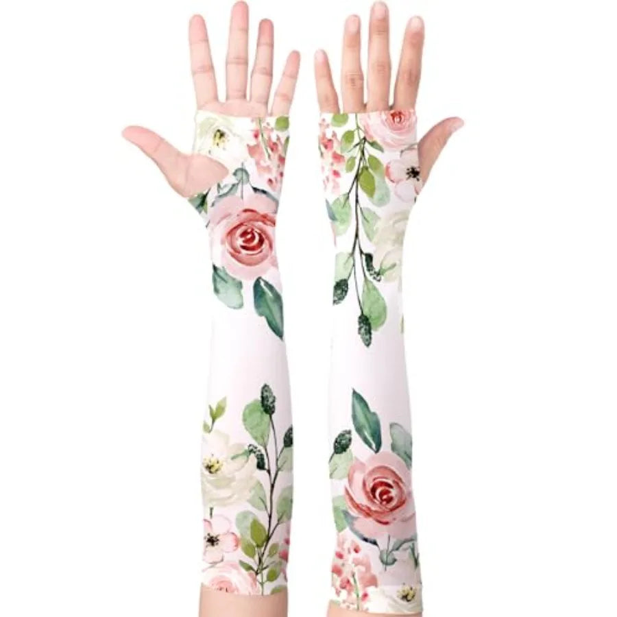 Gardening Sleeves for Women Farm Sun Protection Thorn Proof Cooling Arm Sleeves to Cover Arms for Garden Sports
