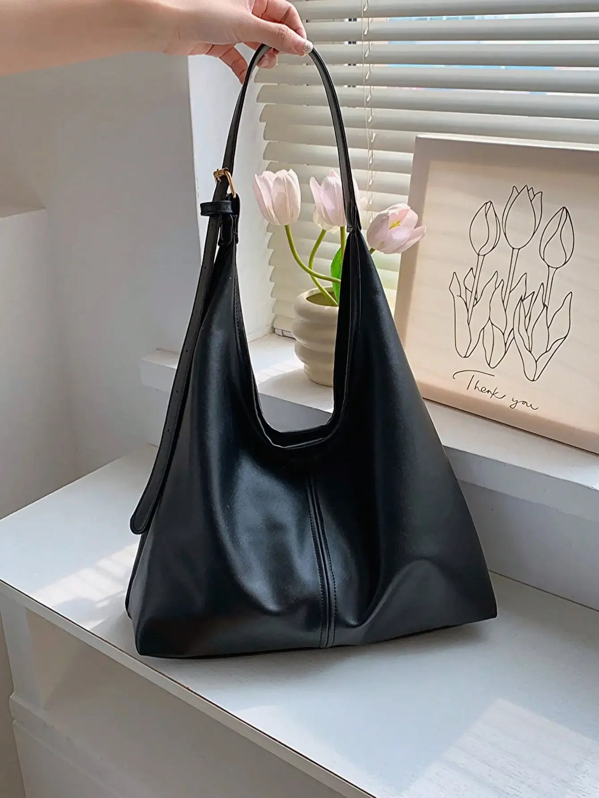 Large Capacity Solid Color Women's Shoulder Bag, Multifunctional Crossbody Bag, Women's Shoulder Tote Bag, Large Capacity Crossbody Tote Bag, Casual Work Bag