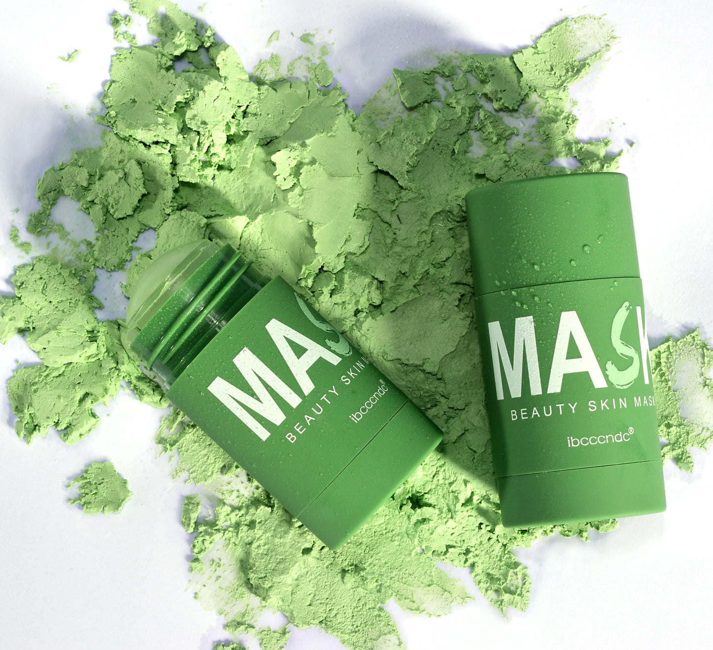 40g Green Tea Cleansing Mask Stick Oil Control Refreshing Facial Skin Care Mud Mask Remover Blackheads Portable Daily Smear Skin Cleanserle Daily Smear Skin Cleanser