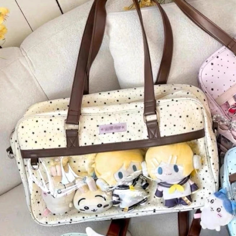 Ita Bag Lace Large Capacity Transparent Shoulder Bag Lolita Fashion