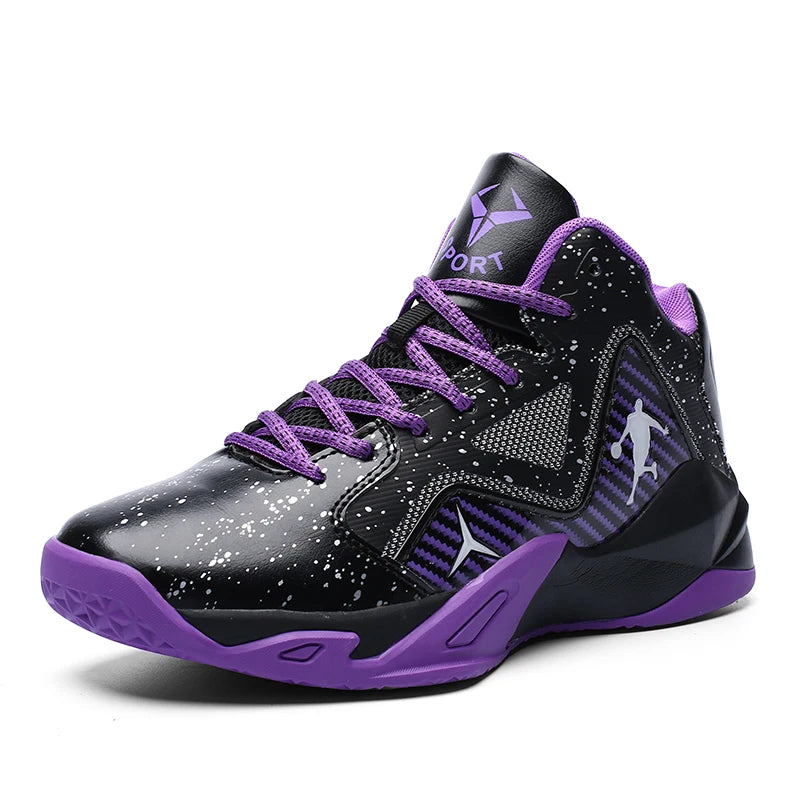 Kids Brand Basketball Shoes Children Casual Shoes Outdoor Boys Basketball Sneakers Breathable Comfortable New Children Sport Shoes Girls Gym Shoes