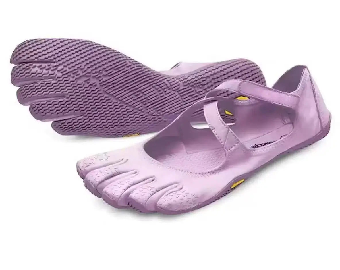 Women Barefoot Five Toe Shoes Anti Slip Yoga Pilates Shoes Lightweight Breathable Fitness Dance Outdoor Training Shoes