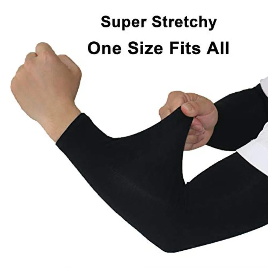 PFFY UV Protection Cooling Arm Sleeves for Men and Women UPF 50 Sun Sleeve
