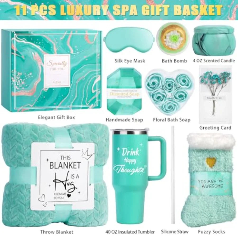 Birthday Gifts for Women for Mom from Daughter Self Care Get Well Soon Gift Baskets for Her Sister Wife Girlfriend Relaxing Spa