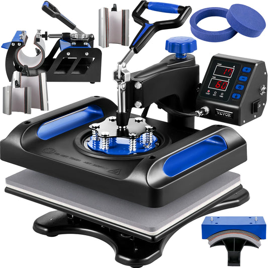 SucceBuy Eight In One Combo Heat Press for Sublimation Printing