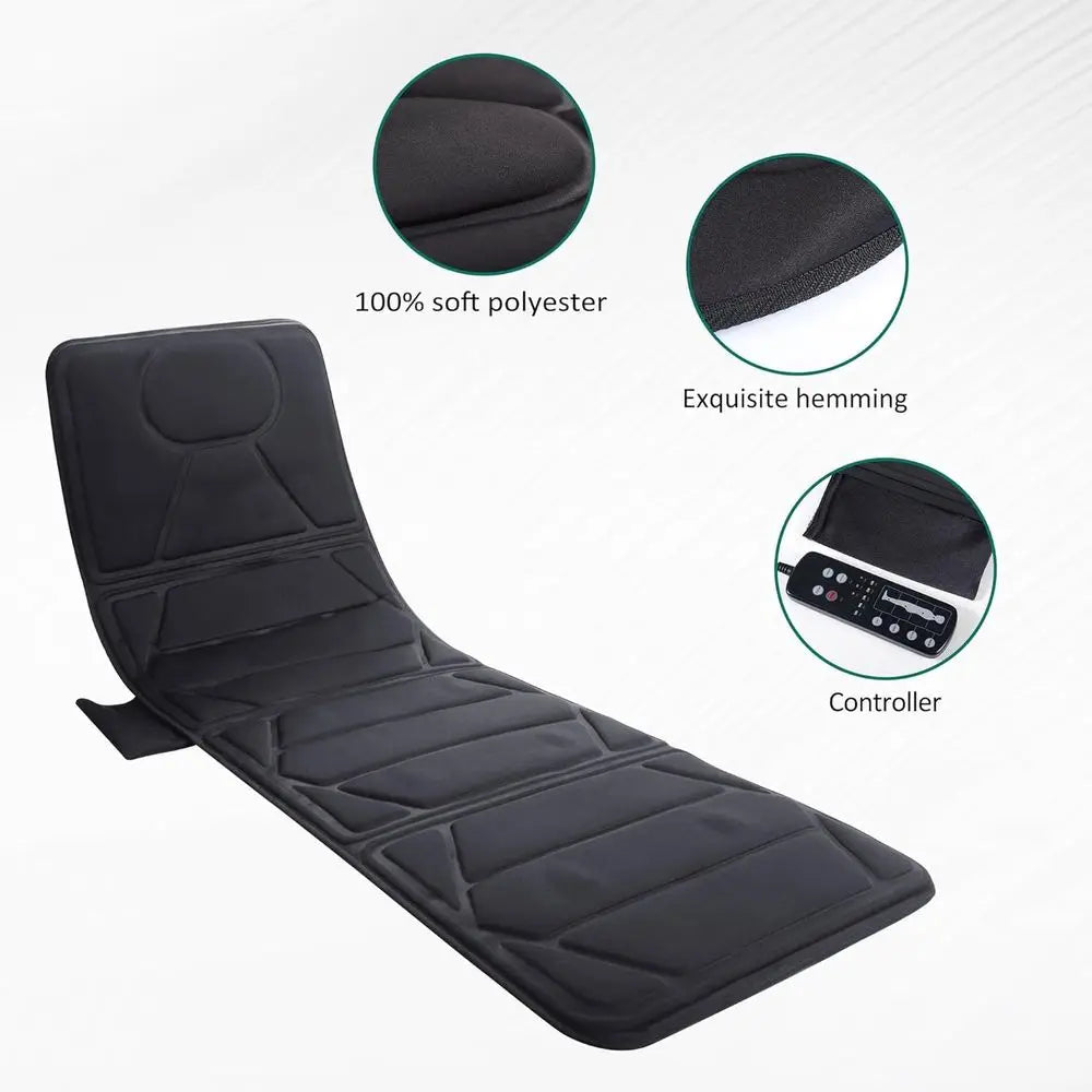 Full Body Vibration Massage Mat With 10 Motors And Heating