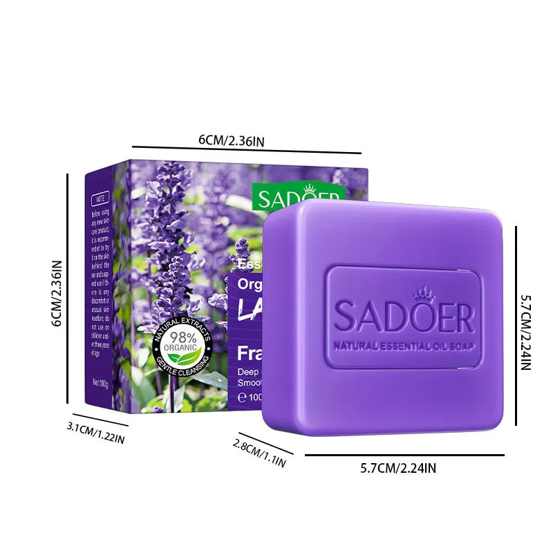 6PCS 4-In-1 Handmade Soap, Face & Body Cleansing, Gentle Cleansing, Moisturizing Care, Making Skin More Hydrated, Delicate And Smooth, Suitable For Daily Face Washing And Full-Body Bathing, Includes: Mint, Sea Salt, Jasmine,