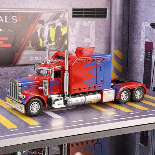 Peterbilt 389 Diecast Model Truck With Lights And Sound Effects