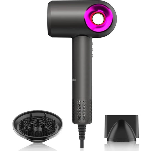 TLXT Ionic Hair Dryer With Diffuser For Fast Drying