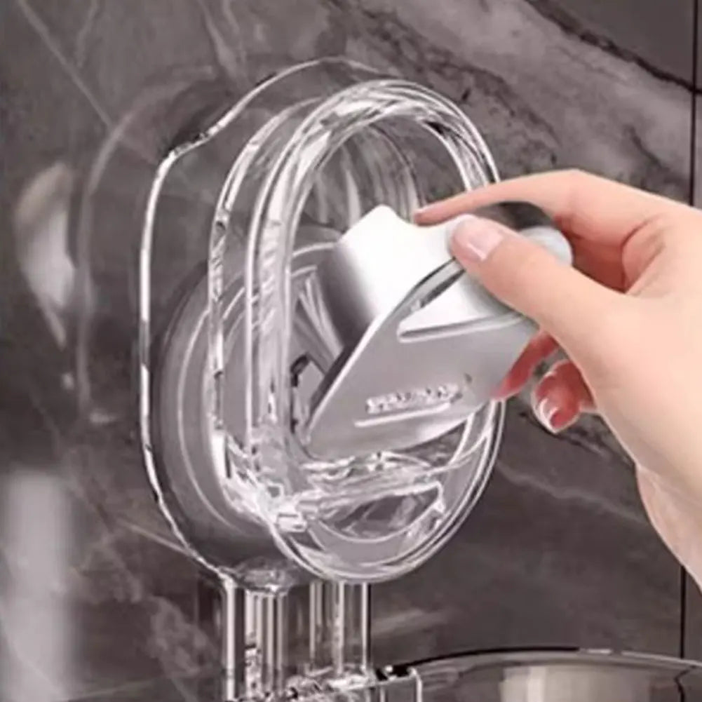 Shunmaii Hanging Shower Shelf With Removable Basket Suction Cup Caddy