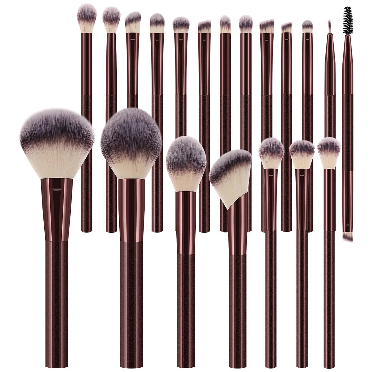 32PCS Makeup Brush Sets Premium Synthetic Hair Eyeshadow Blending Brush Sets Cosmetics Tools