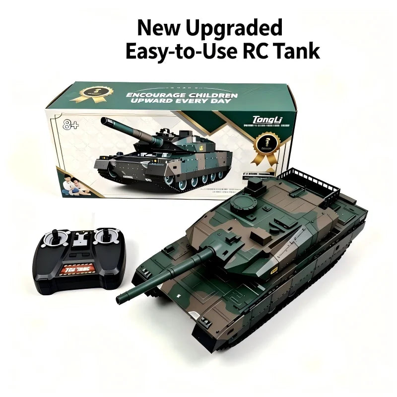 TONGLI RC Battle Tank With Remote Control And Realistic Effects