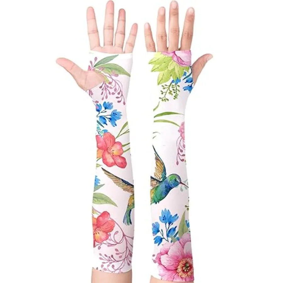 Gardening Sleeves for Women Farm Sun Protection Thorn Proof Cooling Arm Sleeves to Cover Arms for Garden Sports