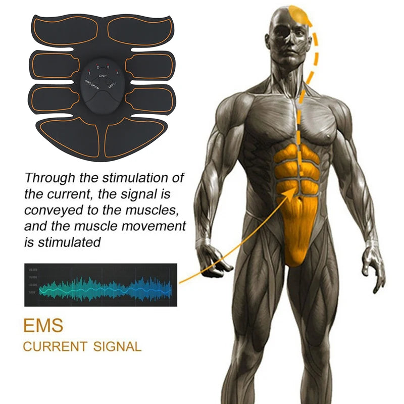 EIENACOCO Electric Muscle Stimulator EMS Wireless Buttocks Trainer