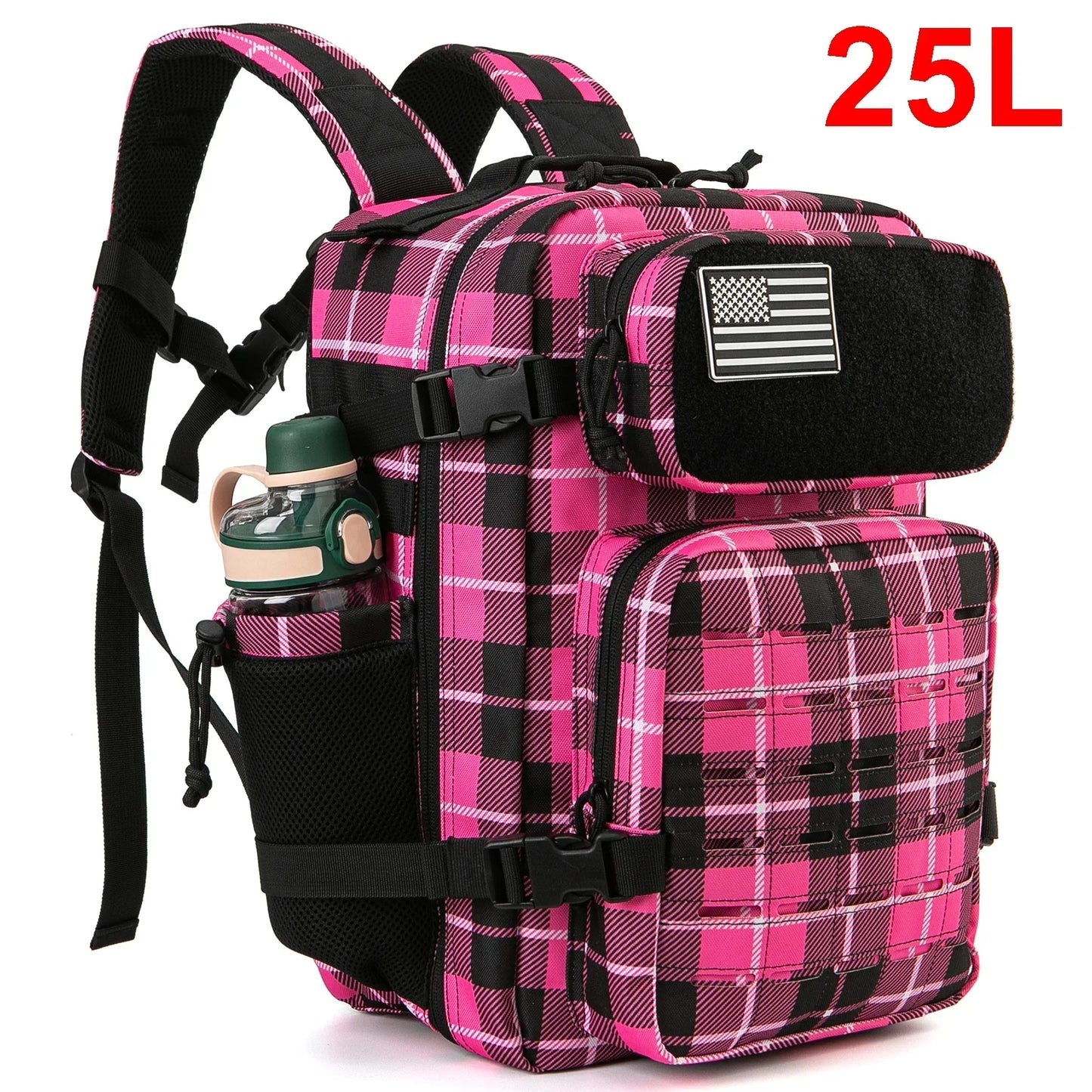 ReFire Gear Tactical Backpack For Outdoors With Water Bottle Holder
